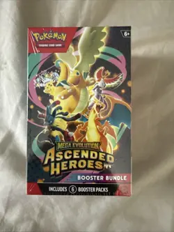 Pokemon Mega Evolution Ascended Heroes Booster Bundles SEALED - Image 1