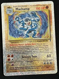 Pokemon Machamp Legendary Collection 15/110 Reverse Holo Rare 100 HP TCG - Image 1