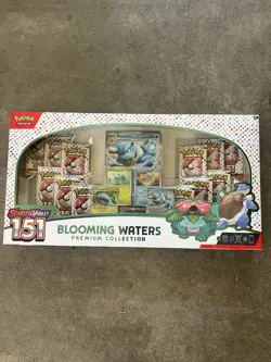 Pokemon TCG - Scarlet & Violet 151 Blooming Waters Premium Collection - Sealed - Image 1