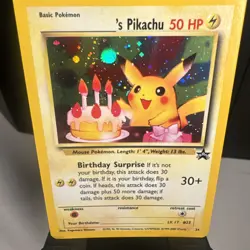 Birthday Pikachu #24 Pokemon Promo - Image 1