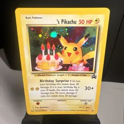 Birthday Pikachu #24 Pokemon Promo - Image 2