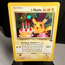Birthday Pikachu #24 Pokemon Promo - Image 3