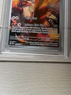 2025 Blaziken Illustration Rare Destined Rivals 192/182 PSA 10 - Image 3