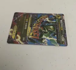 Pokemon Mega M Rayquaza EX 006/018 KOREAN Battle Deck Exclusive 2015 HP Damaged - Image 3