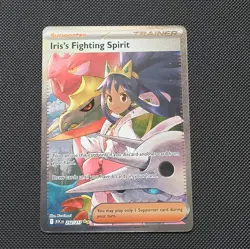 Iris's Fighting Spirit 292 / 217 SIR Pokemon Ascended Heroes NM FRESH PULL - Image 1