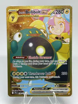 Pokemon SV09: Journey Together Iono's Bellibolt ex #188/159 Hyper Rare - Image 1