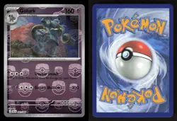 Golurk (Poke Ball Pattern) 043/086 Holo Uncommon Black Bolt Pokemon NM/M - Image 3