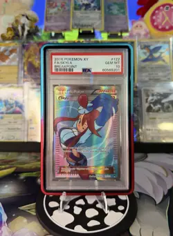2016 POKEMON XY BREAKPOINT #122 FULL ART/SKYLA PSA 10 - Image 1