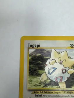 Pokemon Togepi 30/53 Wotc Promo Regular Promo Basic 30 HP English 2000 - Image 2