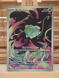 Bulbasaur 133/132 IR - MEG EN Mega Evolutions Pokemon - NM - Image 1