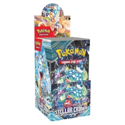 Pokemon Stellar Crown Half Booster Box (18 Packs) - Image 1