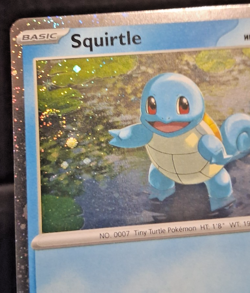 Pokemon Squirtle Black Star Promo SVP 048 Cosmos Holo NM DOUBLE SWIRL - Image 3