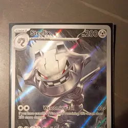 Pokemon TCG Steelix 150/132 Me01: Mega Evolution Holo, MINTY🔥🔥 - Image 2