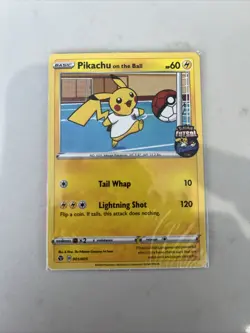 Pikachu On The Ball 001/005 Futsal Sealed Promo Pokemon TCG - Image 1