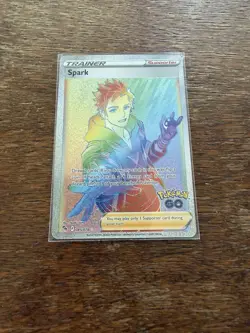2022 Pokemon Go Spark 085/078 Rainbow Secret Rare Holo - Image 1
