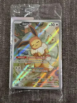 Pokemon Eevee Promo Holo 173 Scarlet & Violet Boosted Evolution Reckless Charge - Image 1