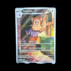 Pokemon TCG Raticate 099/088 Illustration Rare Reverse Holo Eng Perfect Order - Image 1