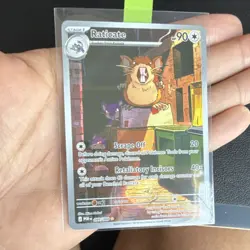 Pokemon TCG Raticate 099/088 Illustration Rare Reverse Holo Eng Perfect Order - Image 3