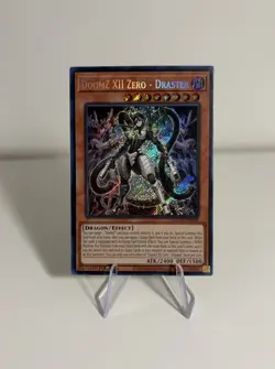 Yu-Gi-Oh! DoomZ XII Zero - Drastea DOOD-EN008 SCR 1st Ed NM x1 - Image 1