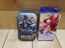 One Piece Card Game, Special Don!! Set Vol.1 Luffy SDS 01, Sealed!! +1 Tin - Image 2