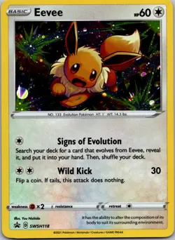 Eevee - Promo SWSH: Sword & Shield Promo Cards SWSH118 NM - Image 1
