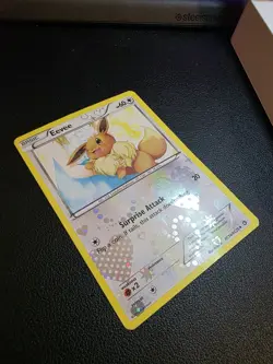 Eevee RC14/RC25 Legendary Treasures Reverse Holo Pokemon Card DMG - Image 2