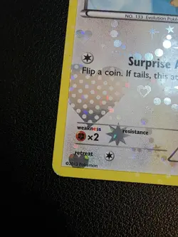 Eevee RC14/RC25 Legendary Treasures Reverse Holo Pokemon Card DMG - Image 5