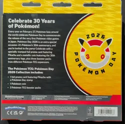 Pokemon Day 2026 Collection Box Pikachu Promo Card Coin Booster Packs TCG - Image 4