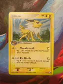 2006 Jolteon 3/17 POP Series 3 Holo Rare Pokemon TCG Holo Card - Image 1
