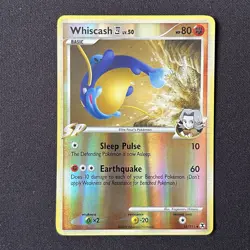 Whiscash Reverse Holo 54/111 Rising Rivals Pokemon Card - Image 2