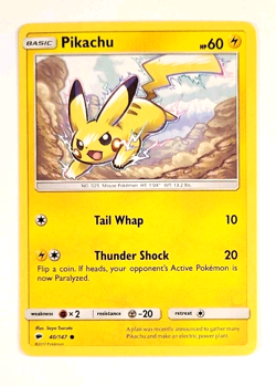 Pikachu - 40/147 - Sun and Moon - Burning Shadows - Near Mint - Pokemon Card_62 - Image 1