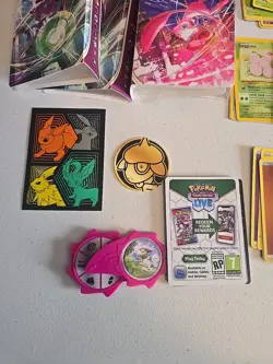 Pokemon Card Lot Of 145 Cards, 11 Mini Portfolios, 11 Digital Cards, More - Image 3