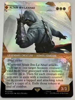 Altair Ibn-La'Ahad (Showcase) (Textured Foil) NM - Image 1