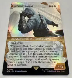 Altair Ibn-La'Ahad (Showcase) (Textured Foil) NM - Image 2