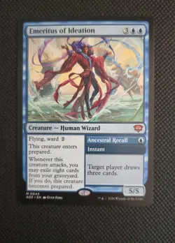 Emeritus of Ideation MYTHIC 45 Secrets of Strixhaven Magic: The Gathering - Image 1
