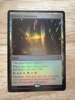 Oscorp Industries Foil 182 SPM NM R - Image 1