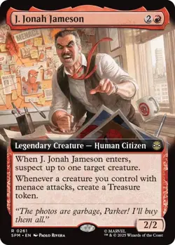 J. Jonah Jameson (Extended Art) Marvel's Spider-Man Foil - Image 1