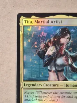 Tifa, Martial Artist Commander: Final Fantasy Foil MTG Magic the Gathering BB - Image 2