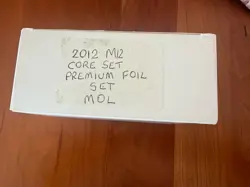 MTG 2012 Core M12 Complete All Foil Set Premium Open MOL - Image 1