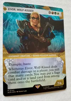 Eivor, Wolf-Kissed (SHOWCASE FOIL) MTG: Assassin's Creed (ACR) NM - Image 2