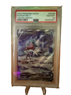 PSA 10 Crown Zenith Suicune GG38 Entei GG36 Raikou GG41 Pokemon Sequential ENG - Image 3