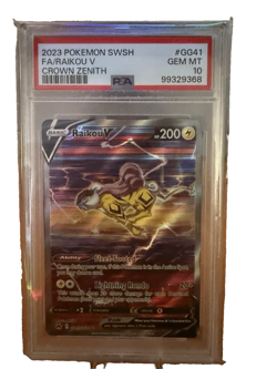 PSA 10 Crown Zenith Suicune GG38 Entei GG36 Raikou GG41 Pokemon Sequential ENG - Image 5