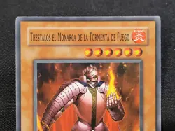 YuGiOh Thestalos The Firestorm Monarch RDS-EN021 Super Rare 1st Ed LP - Image 4