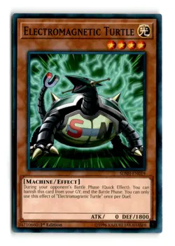 Electromagnetic Turtle - SDSH-EN019 1st Edition - YuGiOh-LP - Image 1