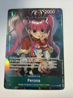 One Piece Perona OP09-034 Illustration Box Vol. 4 Promo Holo - Image 1