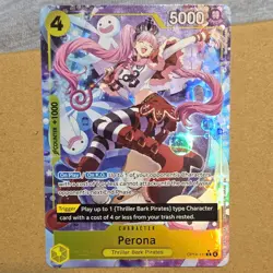 Perona - 111 (Alternate Art) - The Azure Sea's Seven (OP14) - Image 1