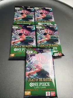 One Piece OP-12 Two Legends Sealed Booster Pack X5 - Image 1