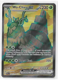 Pokemon Wo-Chien ex 232/193 Paldea Evolved Ultra Rare Full Art Holo NM - Image 1