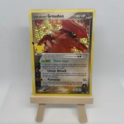 CELEBRATIONS TEAM MAGMA'S GROUDON 9/95 -25th ANNIVERSARY POKEMON-RARE-MINT-FRESH - Image 1