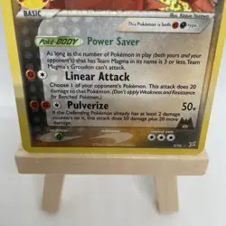 CELEBRATIONS TEAM MAGMA'S GROUDON 9/95 -25th ANNIVERSARY POKEMON-RARE-MINT-FRESH - Image 3